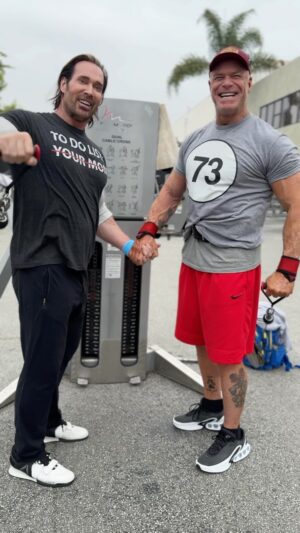 Monty Sopp Instagram - Nothing like training with a good training partner 😂💪🏻⚔️

Always a good time with my brother @realbillygunn 

Head over to the shop in bio and get your hands on these sweet shirts and hats today 🔥🔥