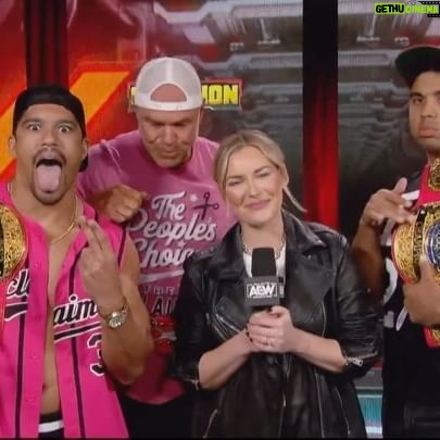Monty Sopp - 6.7K Likes - #DaddyAss & Anthony Bowens want to help Max Caster and his relationship skills but are interrupted by the former members of the Jericho Appreciation Society who want a shot at the #AEW World Trios Titles NEXT SATURDAY on #AEWCollision!
Watch #AEWCollision LIVE on TNT!
@bestwrestleralive | @bowens_official | @realbillygunn