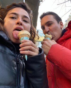 Moran Rosenblatt Instagram - Gaining and losing calories in Bucharest