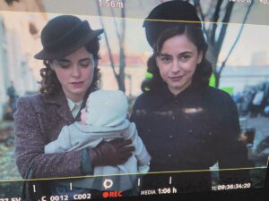 Moran Rosenblatt Instagram - Episode 1 moments on and off camera #weweretheluckyones 🤎