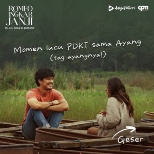 Morgan Oey Instagram - 🚨 PACARAN ALERT 🚨

Udah meleleh sama sayangnya Romeo (@morganoey) ke Agatha (@valerieethomas) belom? 🫠

#RomeoIngkarJanji 
Tayang 25 Juli di Bioskop