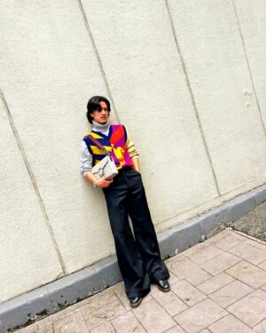 Morgan Oey Instagram - @gucci all the way for Brunch with @davehendrik and @bazaarindonesia 🧧🐉

Snapped and styled by @_gilygily