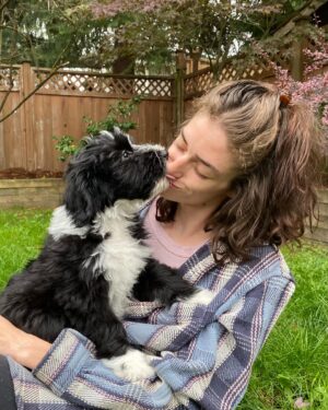 Morgan Taylor Campbell Instagram - frolicking in fluff
#HeartlandSheepadoodles
#puppylove
#vancouver