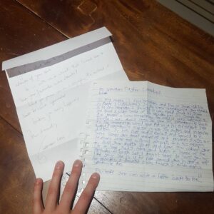 Morgan Taylor Campbell Instagram - Some heartwarming love in the mailbox today all the way from Australia and England.  Thank you for putting a smile on my face.  Check your mail in a few weeks!! #penpals #spooksville ♡♡♡