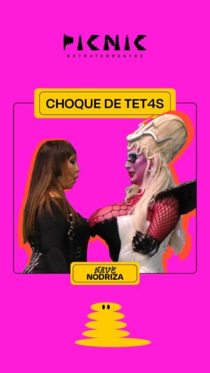 Moria Casán Instagram - @fabrii.watson y Mo y un choque de tet4s icónico.💕
Reviví el programa completo en YouTube.

Nave Nodriza | Con Moria Casán💋
Todos los lunes | 18h