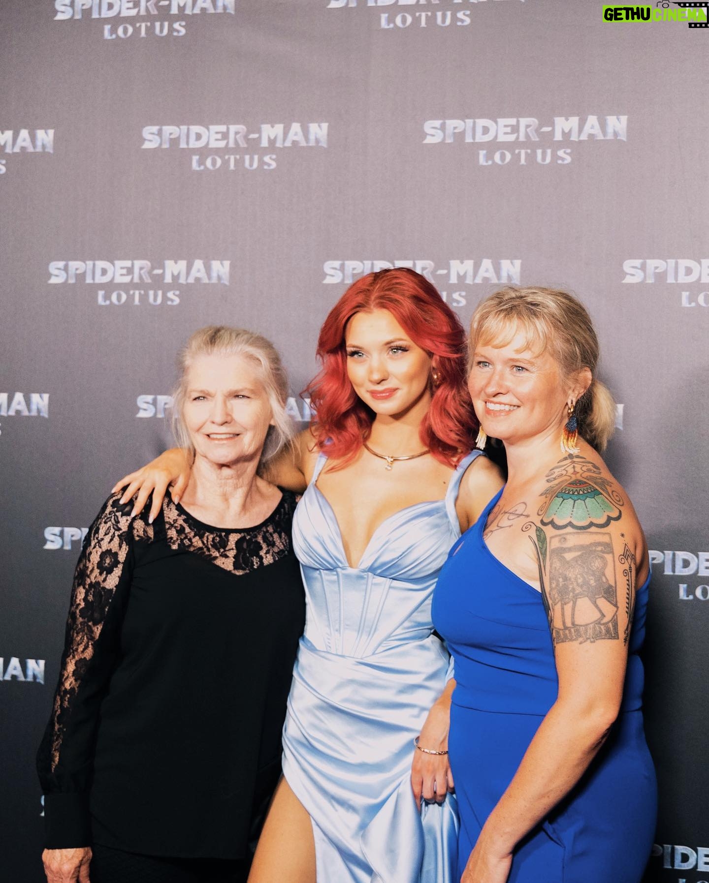 Moriah Brooklyn - 6.8K Likes - `✦ ˑ ִֶ 𓂃⊹ thank you to everyone who attended the spider-man: lotus movie premiere in los angeles. what a spectacular night with wonderful people. sharing this with our loved ones was exceptionally special after all this time. enjoy the showww!