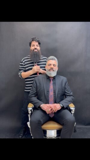 Morteza Rahdani Instagram - قبل و بعد رو نگاه کنید چقد ریش توی صورت تاثیر گذاره‌‌
