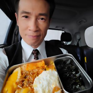 Moses Chan Instagram - Lovely 'lunch box' at work prepared by my wonderful angel 👼🏻👼🏻 (Kim Chi Fried Rice)
Super yummy and heartwarming.... 💐💟🍤🌾🍚😊👍🏻