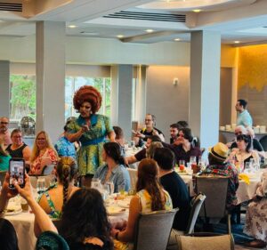 Mrs. Kasha Davis Instagram - What a wonderful #brunch brought to you by @dragme2thestage Today at @statlerhotel_cornell with the amazing @aggydune @dariennelake @ambrosiasalad585 and ME! 💋💋💋💋

#brunch #rupaulsdragrace #workhorsequeen