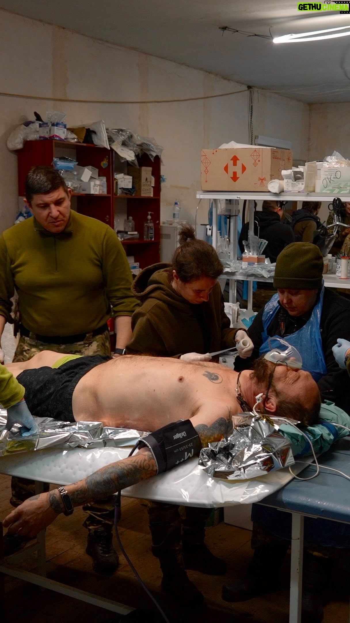 Mstyslav Chernov - 6.1K Likes - In a field hospital treating wounded from the bloody battle in Bakhmut, battered, exhausted soldiers are brought in on stretchers, laid out on gurneys as the medical team triages their injuries and sends them off for further treatment or back to the front to continue fighting.
Chief of the medical service, Anatoliy, says his team treats dozens of soldiers every day and barely has time to eat.
“Medics work practically non-stop. Before the full-scale invasion, we had 50-60 wounded in a nine-month rotation, and now sometimes we have more (than this) in one day,” he said.
The fiercely contested city of Bakhmut has become a symbol of Ukrainian resistance as defenders hold out against Russia’s relentless shelling and heavy artillery aimed at securing Moscow’s stated aim of taking the whole of Donbas.
The scale of the human cost of the battle is evident from the mud-covered, broken bodies that constantly stream into the field hospital.
As more and more stretchers are brought into the makeshift operating theatre, medics swarm the injured, cutting off clothing and assessing the damage.
In one instance, they carefully remove a grenade from the pocket of a wounded soldier.
The work they do so near the front is not without risk.
On Saturday heavy shelling hit the hospital, injuring one of the doctors.
Laid out on a gurney, medics crowd around Ukrainian serviceman, Vitaliy who goes by the war name “Alpha”.
He groans in pain as medics work to try and treat the large deep wound on his arm.
“It was a tank shell,” Alpha says.
“They (Russians) tried to break through. But they failed.
Despite the pain, he smiles and winks at one of the doctors.
Video by @mstyslav.chernov
#ukraine #russia #invasion #war #medics #bakhmut #video #documentary #news #apnews #politics