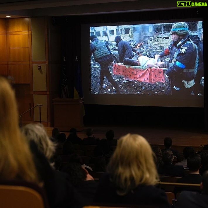 Mstyslav Chernov - 10.2K Likes - Special screening of the documentary film @20daysinmariupol took place at the U.S. State Department.
After 2 years of full-scale invasion Mariupol became the story of more than one city. It’s about Bakhmut, Popasna, Soledar, Volnovakha, Maryinka, Avdiivka… all those cities that have been destroyed and occupied by Russia. It’s about civilians that are being killed every day, about prisoners of war, that are still locked in prisons, and it’s about hope that one day we all can come back to our peaceful lives and rebuild our homes.
