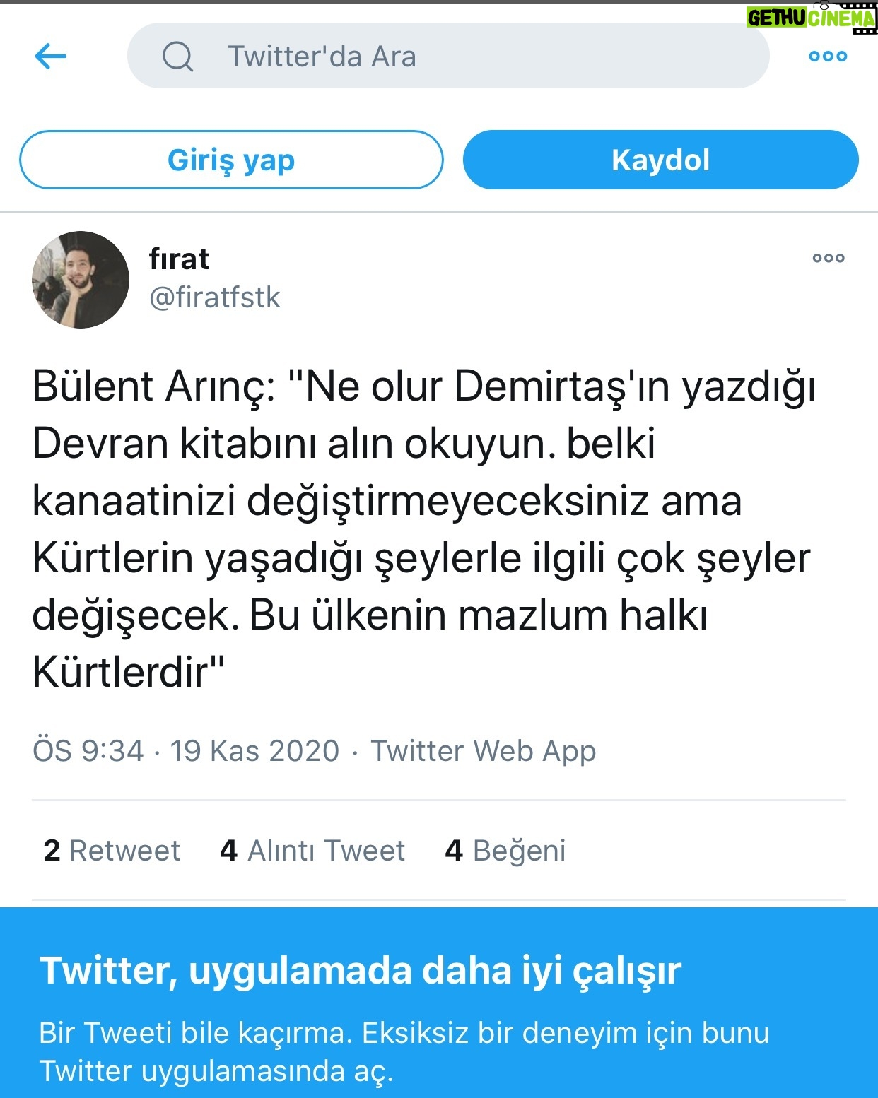 Müjde Ar - 1.6K Likes - Okudum aynı fikirdeyim