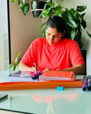 Muktha Instagram - Happy Duties 📚
For My Kanmani @kanmanikiara 
Prepping for next Academic Year 📚2024