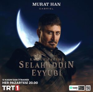 Murat Han Instagram - Tapınak Şövalyeleri komutanı. Korkusuz, inatçı, asil ve disiplinli
bir savaşçı. 
Stratejik zekâsı ve tahmin edilemez hamleleriyle güçlü bir lider.
Hedefi Zengi Devleti’ni yıkmak ve babasının mirası olan Urfa Haçlı
Kontluğu’nu yeniden diriltmek

#KudüsFatihiSelahaddinEyyubi 13 Kasım Pazartesi 20.00’de TRT1 ’de
başlıyor!