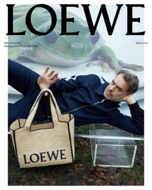 Murray Bartlett Instagram - Thank you @jonathan.anderson for inviting me to be part of this wonderful troupe of people. I’m full of admiration for all that you do and for the way you bring people together. Thank you @juergentellerstudio and the awesome creative team for a very fun shoot! And thank you to everyone at @loewe for making me feel so welcome 💗

Photography @juergentellerstudio 
Creative direction @jonathan.anderson 
Creative partner @doviledrizyte 
Styling @benjaminbruno_ 
Production @holmesproduction 

#loewe 
#loewefw23