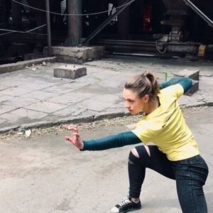 Myra Mala Instagram - Small nanquan sequence back in a days, while preparing for the next shot🙈 ⁣⁣
It’s so magnificent how our body can translate whatever is going on with us mentally through the lightness/tenseness of the moves we are doing. Not only sport exercises, but also daily life actions. ⁣⁣
❓Do you notice it in your everyday life❓ ⁣⁣
⁣⁣
⁣⁣
⁣⁣
⁣⁣
#filmmaker #shaolinkungfu #kungfu #femalewarrior #movie #action #wushu #fma #martialarts #南拳 #中国 #北京 #电影 #演员 #director #power #lifestyleofawarrior #bodyawareness @lifestyleofawarrior @martialartsgymgirls2 @martial_arts_4life @martialarts__worldwide @martialartsunleashed @fma_global @martial.arts.family @girls_martial_arts @martialarts_worldz @kung.fu.world @shaolinkungfuguan @kickgirlz