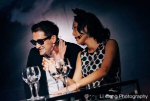 Myra Mala Instagram - It was an unforgettable evening! An immersive Murder Mystery charity event for the Migrant Children’s Foundation, incredible cast under the direction of brilliant Danny Whitehead, with 120 guests involved💫 5 hours of improvisation in the world of Hollywood 1984 and emotions for the rest of the life! ❤️🍾 #grateful #improv #murdermystery #loveit #actress #cast #performance #charityevent #beijinglife