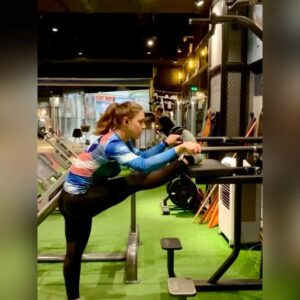 Myra Mala Instagram - Stretching an important part of any sport....stretching frees my body #loveit⁣
Stretching teaches patience. Step by step, a bit every day....I feel I can’t demand any quick results with it....all I can do is breath and put a consistency as a priority....there is no “I want the result here and now” in stretching....enjoyment will speed it up for sure, and overdoing might cause an injury....pushing slightly more than limits, feeling my body, concentrating on the feeling the body conditions and result will come.... unexpectedly, like a birthday surprise party #bepatient all the effort will pay off eventually ❤️⁣
❓is it relatable for you❓⁣
⁣
⁣
⁣
⁣
#martialarts #femalewarrior #femalemartialartist #fitgirl #stretching #stretchingexercises #stretchingtime #stretchingroutine #wushugirl #actiongirl #actionfigure #actionperformer #actionactress @femalewarriorsmotivation @martialarts_and_gym_fitness @martialarts.am @martialartsunleashed @martialarts__worldwide @kung.fu.world @martialartsgymgirls2 @kickgirlz #marcialarts #растяжка #kicksonfire #trainingroutine #dailylife #videooftheday