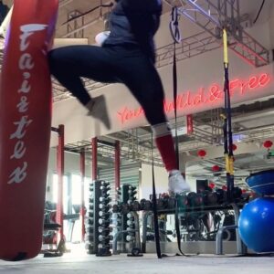 Myra Mala Instagram - There is something about the #kneekicks and #supermanpunch that gets me “flying” 🙈⁣💫
⁣ ❓What are your favorite #strikes lately❓⁣
⁣
⁣
⁣
⁣
#kneeingit #lifestyleofawarrior @lifestyleofawarrior @martial_arts_4life @kickgirlz @martialartsgymgirls2 @martial.arts.family @martialartsunleashed @martialarts__worldwide @my_martial_spirit @kung.fu.world @fma_global @female_kickers @best_martial_arts_kicks #flyingknee #actress #actionactress #actionvideo #femalemartialartist #martialartist #dailytraining #practice #beijing #china #экшн #актриса #videooftheday #fma ⁣