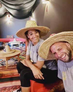 Myriam Chafik Instagram - On est prêts à repartir pour une nouvelle aventure !!!

A votre avis,  quelle est la raison de notre prochain voyage ? 

Petit indice : j'ai pas mal taquiné @thomas_kohlanta21 à ce sujet là pendant notre séjour à Marrakech 😉

PS : on n'était pas du tout a Mexico c'est juste pour les chapeaux 🤣🤣🤣

#voyage #trip #adventure #journey #familymoments #together