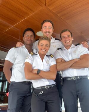 Mzi "Zee" Dempers Instagram - Happy Women’s Day (South Africa), to this female boss, and all the women in the world.
@maliakpwhite You truly are an inspirational woman, both in the work place and in all walks of life. Thank you for your continued guidance and mentor ship.❤️

#belowdeck#belowdeckmed#bravo#bravotv#womensday