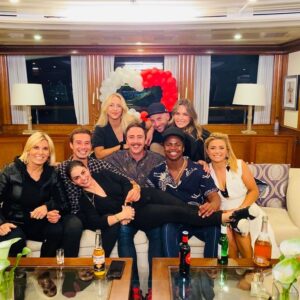 Mzi "Zee" Dempers Instagram - As the curtain draws to a close, I cannot begin to count my lucky stars to have met such an incredible group of people, and to have been through such an amazing professional process.

From the amazing crew that became family,  right on through to every person involved in production, and every fan along the way, thank you thank you thank you. The lessons learnt, and self progression are endless, so I am forever grateful for it all⚡️🔥

#belowdeck#belowdeckmed#bravotv#grateful#yatching