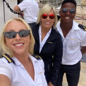 Mzi "Zee" Dempers Instagram - Another one wrapped, what an incredible experience once again. Thank you to @bravotv @belowdeckbravo , and the whole of production, especially my production mom @nadinerajabi , as well as the amazing humans I got to work with.

One of my dads favourite pieces from a Yeats Poem. “Think where mans glory most begins and ends, and say my glory was I had such friends”. Reflecting on this year, this resonates a lot for me, feeling super grateful and blessed for everything that’s been and happened and the special people I’ve met along the way, from colleagues to friends , from support to friends and just generally lifelong relationships.

And a huge thank you to all the support and kind messages throughout the season, never goes unnoticed and I could not feel anymore loved. So many highs and not many lows. thank you for making one happy Zee❣️⚡️

#belowdeck #belowdeckmed #bravo #bravotv #yatching #friends #work #travelling
