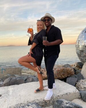 Mzi "Zee" Dempers Instagram - Such special times with such special people, what a treat!❤️❤️

#belowdeck#belowdeckmed#bravotv#belowdeckmediterranean#belowdecksailing#safari#festival#capetown