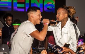 NGA Instagram - Muito agradecido @barrio_latino_lisboa ❤️🙌🏾💯
A partilhar o palco com a primeira Dama e o meu primogénito 😍❤️

📸: @brunomiguelbm_photographer