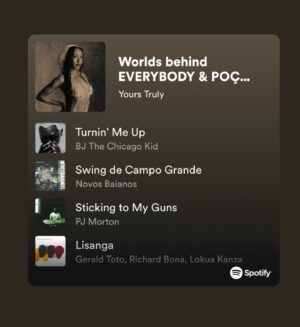 Nabiyah Be Instagram - Made a little playlist to let you in the universes that helped shape POÇO AZUL and EVERYBODY. Enjoy! XX
.

Fiz uma playlist com os universos que ajudaram a criar POÇO AZUL e EVERYBODY! Desfrutem XX

Photos by amazing creative team
Creative Director: @_____indio 
Photography: @franklindalmeida 
Photo Assistant: @_renatogon and @fernandobentes 
Beauty Artist: @valesaig 
Beauty Assistant: Patrícia Pedroso 
Styling: @_coletivogaia 
Executive Production: @didibalsini 
Creative and Executive Management: @wanisyroncone 
Production Assistant: Luiz 
Art Direction: @annikmaas 
Set design: eudiegogroba 
Art Assistants: @lucasbergamini, @_brenoluan and Yasmin. 
Counter rule: @michael_williiam and Pedro Gabriel
Retouch: @vetroretouching 
Graphic: @kenygraphic 
Video: @luxbrr
Studio: @plano_____
Special Thanks: @locadoraplural @bernardocalmon