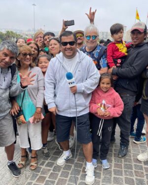 Nacho Pop Instagram - Acá un poco de lo que ha sido mi paso por @tvmas.tv Seguimos dándolo todo en la cancha… #FestivalDeViña