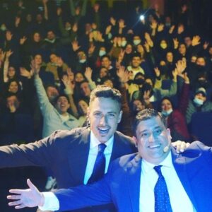 Nacho Pop Instagram - Gira Nacional Gemelos Separados al Nacer. Gracias Concepción!!!! Gracias a la gente que nos fue a ver, por su cariño y risas… siempre en la compañía de mi hermano @mmarocchino