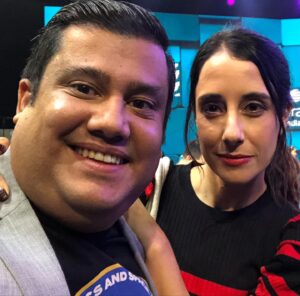 Nacho Pop Instagram - Lo logré!!! Me saqué una foto con @elisazulue Gracias por tu buena onda en #Pasapalabra