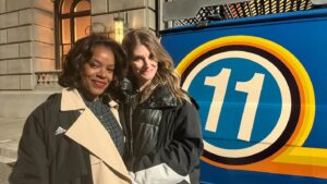 Nadine Ellis Instagram - Thanks to everyone who watched #quantumleap @nbc and thanks for an amazing Leap to the cast  @raymomomo @caitlinbassett  writer #margaritamatthews & rammypark  director @deborahmpratt