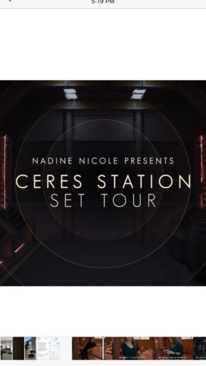 Nadine Nicole Instagram - Appreciating the set design crew and everyone behind the scenes. Check out @expanseonprime for more set tours from your favorite characters. #theexpanse