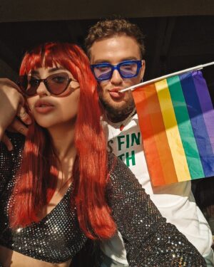 Naglis Bierancas Instagram - Pride is for everyone! 🌈 
Thank you @soho_club 🥰