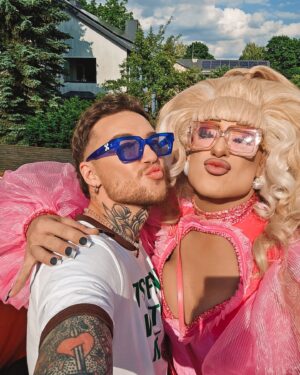 Naglis Bierancas Instagram - Pride is for everyone! 🌈 
Thank you @soho_club 🥰