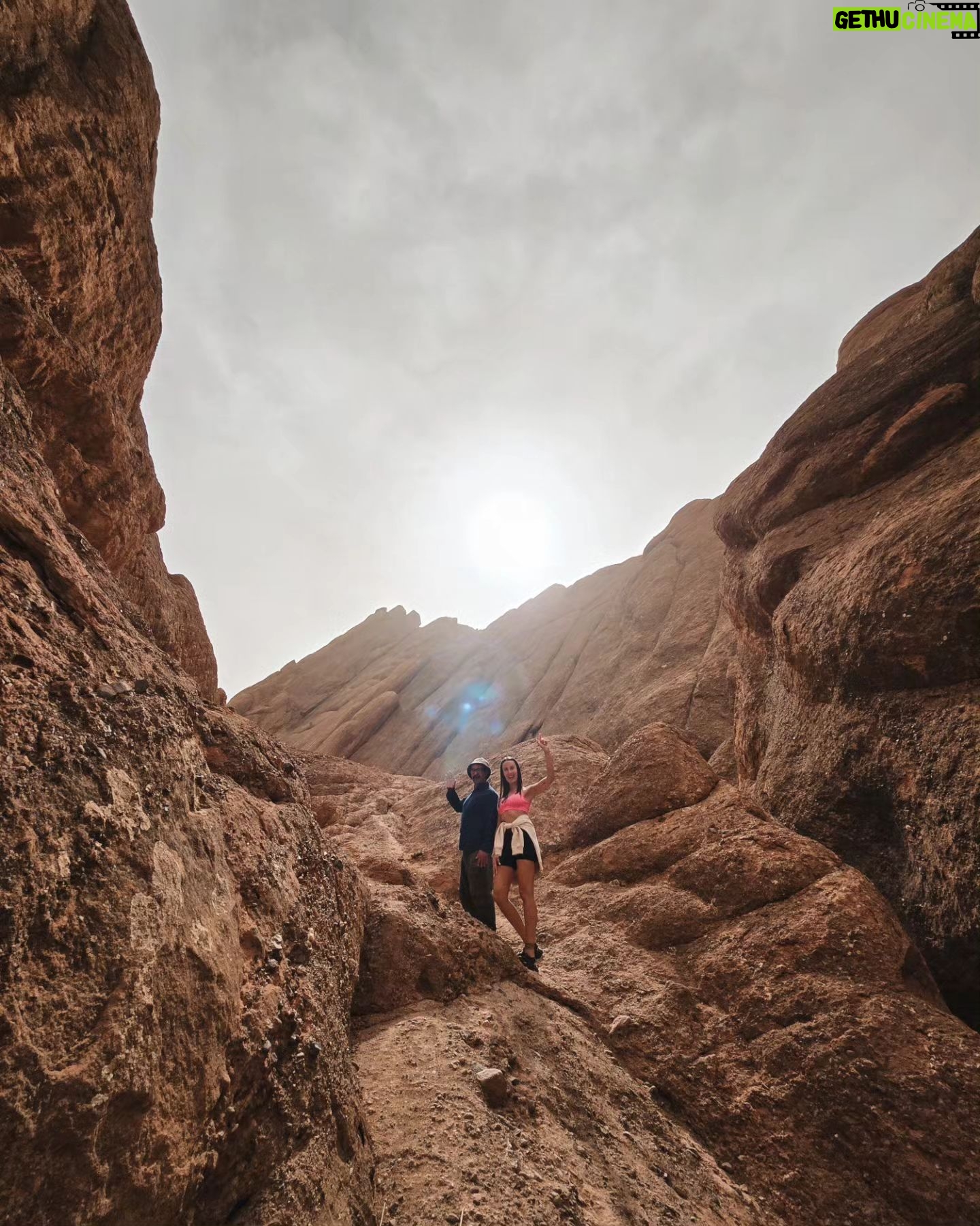 Naglis Bierancas - 6K Likes - Hike without hike shoes, NO PROBLEM. 👍🏻#monkeyfingers #mountains #morroco