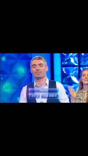 Nagui Instagram - 138 000 Euros, 23 Victoires. À demain 18:40 avec Pierre, @naguiiiiiii et toute la bande !