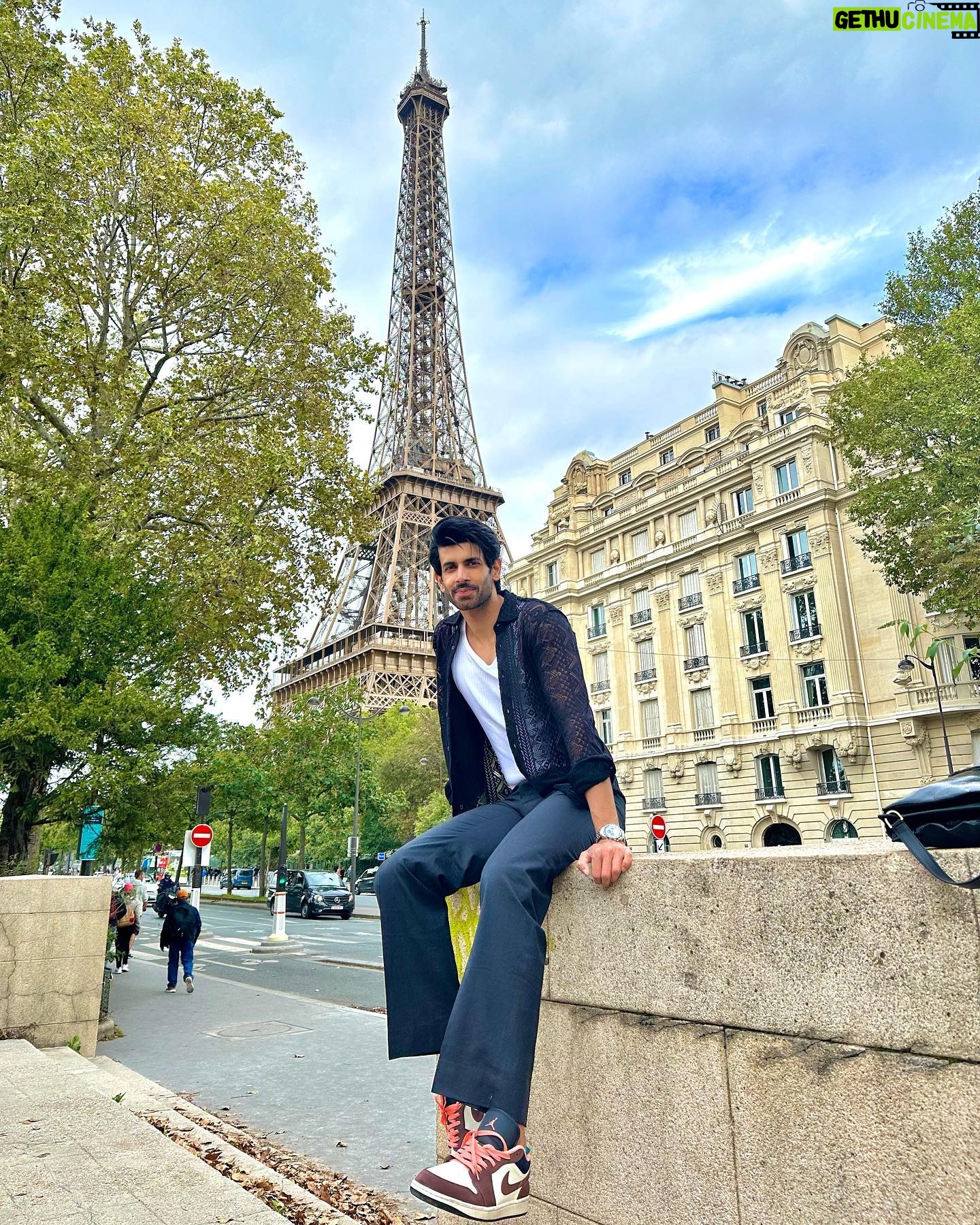 Namik Paul - 15.2K Likes - I don’t know about love, but Eiffel for Paris 🤓😜 Travel plus next to no phone network has been a wonderful break of routine. Only downside, I missed thanking a lot of you personally last week. So before I start running around again, I just want to thank each and every one of you for your wonderful wishes ❤️🤗 And I’ve got a lot more to show you, so stay tuned 🙏🏼