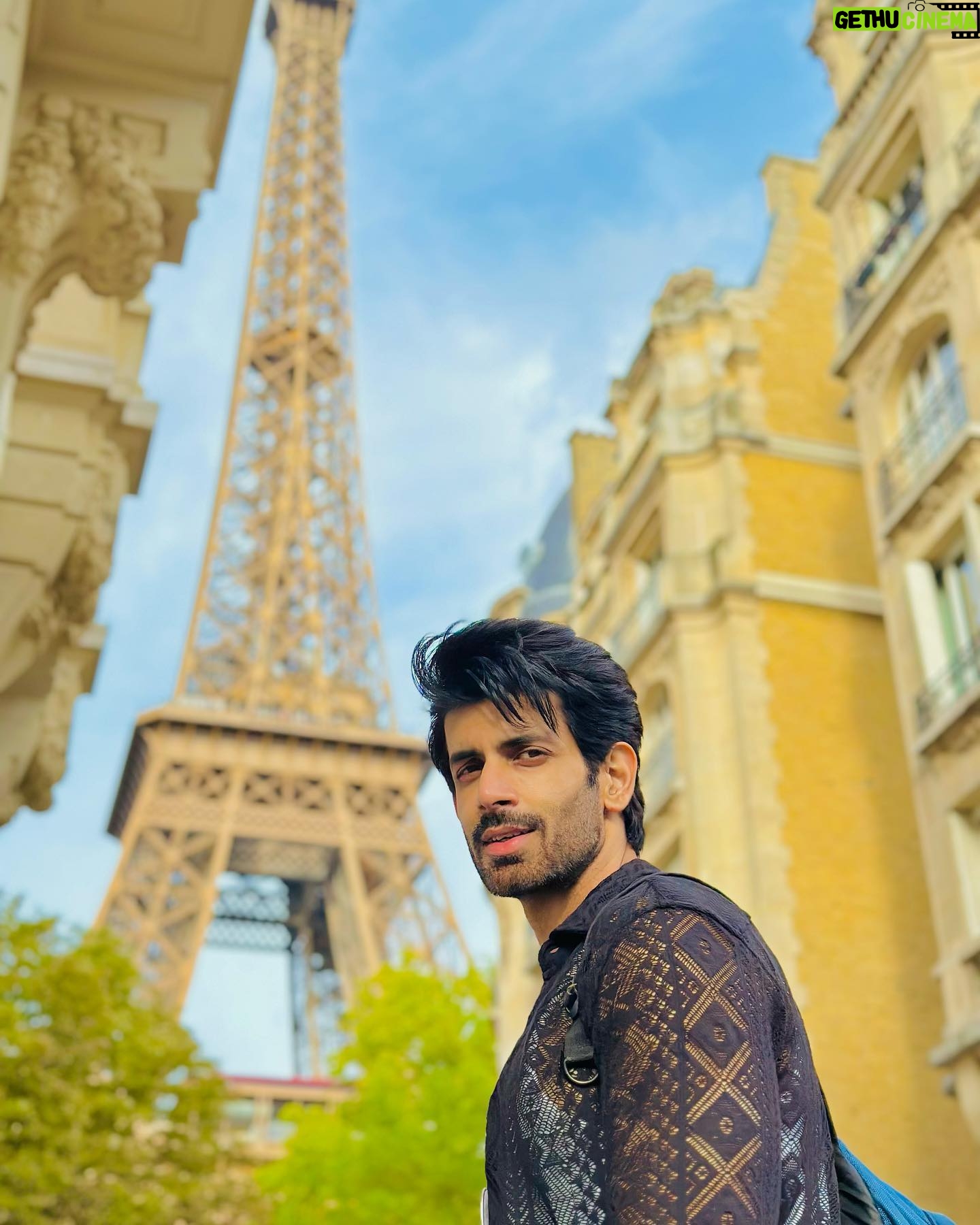 Namik Paul - 15.2K Likes - I don’t know about love, but Eiffel for Paris 🤓😜 Travel plus next to no phone network has been a wonderful break of routine. Only downside, I missed thanking a lot of you personally last week. So before I start running around again, I just want to thank each and every one of you for your wonderful wishes ❤️🤗 And I’ve got a lot more to show you, so stay tuned 🙏🏼