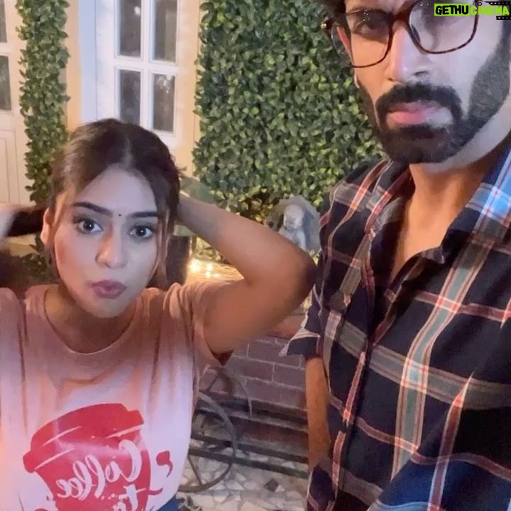 Namik Paul - 24.1K Likes - Happy Birthday to the Heroine, the Eye Roller Supreme, to the wonderful, talented, hilarious person I had the pleasure of working with for 4 months.
The person who was focused, and professional and would do 15 page scenes in damn near one take.
Who took injuries and illness as some sort of challenge to her toughness and refused to be daunted.
Who was always quick to laugh and make others laugh with her, even if it was at her own expense.
Who was ziddi and excitable, but also mature beyond her years when she needed to be. If any of these sound like contradictions, Tanisha would be the first to tell you it was because her zodiac is a Leo, or a cusp or …something 🙄
Whatever your star sign, I wish for nothing but the best for you my friend, @tanishaamehta_ 🥳 🎂
And now a pictorial retrospective to commemorate the occasion:
2) First photo I ever took, and my smartphone blurred us out and took a photo of itself 👌🏼
3) Dorkily pointing at ourselves at the LJG launch ✌🏼
4) Tanisha barely missing a beat after a stay at the freakin hospital.
5) Little known fact, there was no bigger Aniket- Ishani shipper than Ishani herself.
6) Aftermath of having to roll around in some kind of chocolate, dust and water mixture. Much Ro, some Mance.
7) A selfie before wheeling me away on that vegetable cart in the background, because why not 🤷🏽♂️
1 & 8) Being asked to give ‘Happy Candids’ and awkwardly trying to figure out what that meant.
