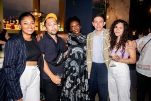 Nana Mensah Instagram - And after the show was the after party…
New York, you have until Thursday to catch #QueenofGlory at @angelikafilmny and @bamfilmbrooklyn. Pull up!

Thank you @mezcaldonavega and @pineandpolk for afterpartying with us! It was the best of times.
