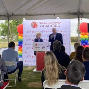 Nancy Lieberman Instagram - It was wonderful to finally be back in @cityoffriscotx Texas to officially break in our 100th Dream Court! Thank you to @adletacorp and @srchildren_ for all your support. We're looking forward to the Frisco community and youth building friendships, leadership skills, and community pride for years to come.

@nancylieberman @sportcourt1974 @nexcourt #DreamCourt #Charity #Community #Philanthropy #Charity #Nonprofit #Donate #Love #Community #Support #GiveBack #DoGood #SocialGood