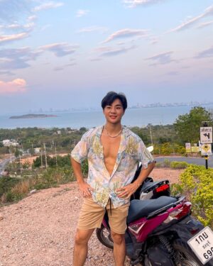 Nannakun Pakapatpornpob Instagram - Around the island we goooo🏍️