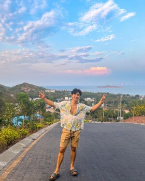 Nannakun Pakapatpornpob Instagram - Around the island we goooo🏍️