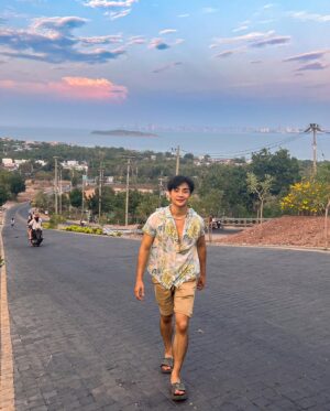 Nannakun Pakapatpornpob Instagram - Around the island we goooo🏍️