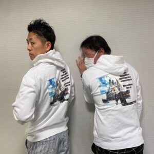 Naoki Inada Instagram - 吉田たち　ゆうへいのパーカーを作りました。
とっても普段使いしやすいパーカーです。

#ゆうへい
#吉田たち
#lifeisbeautiful