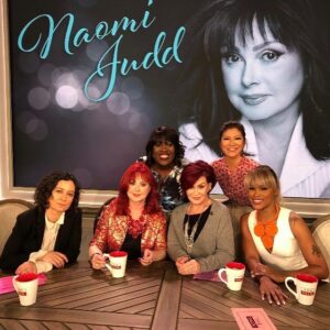 Naomi Judd Instagram - #TBT to getting to talk with these wonderful women about my book, River of Time! Thanks so much for having me @thetalkcbs