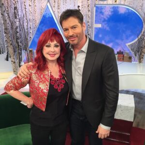 Naomi Judd Instagram - I sure had a great time with Harry Connick Jr.! We talked Christmas traditions and River of Time. What a sweet man! HARRY airs today.